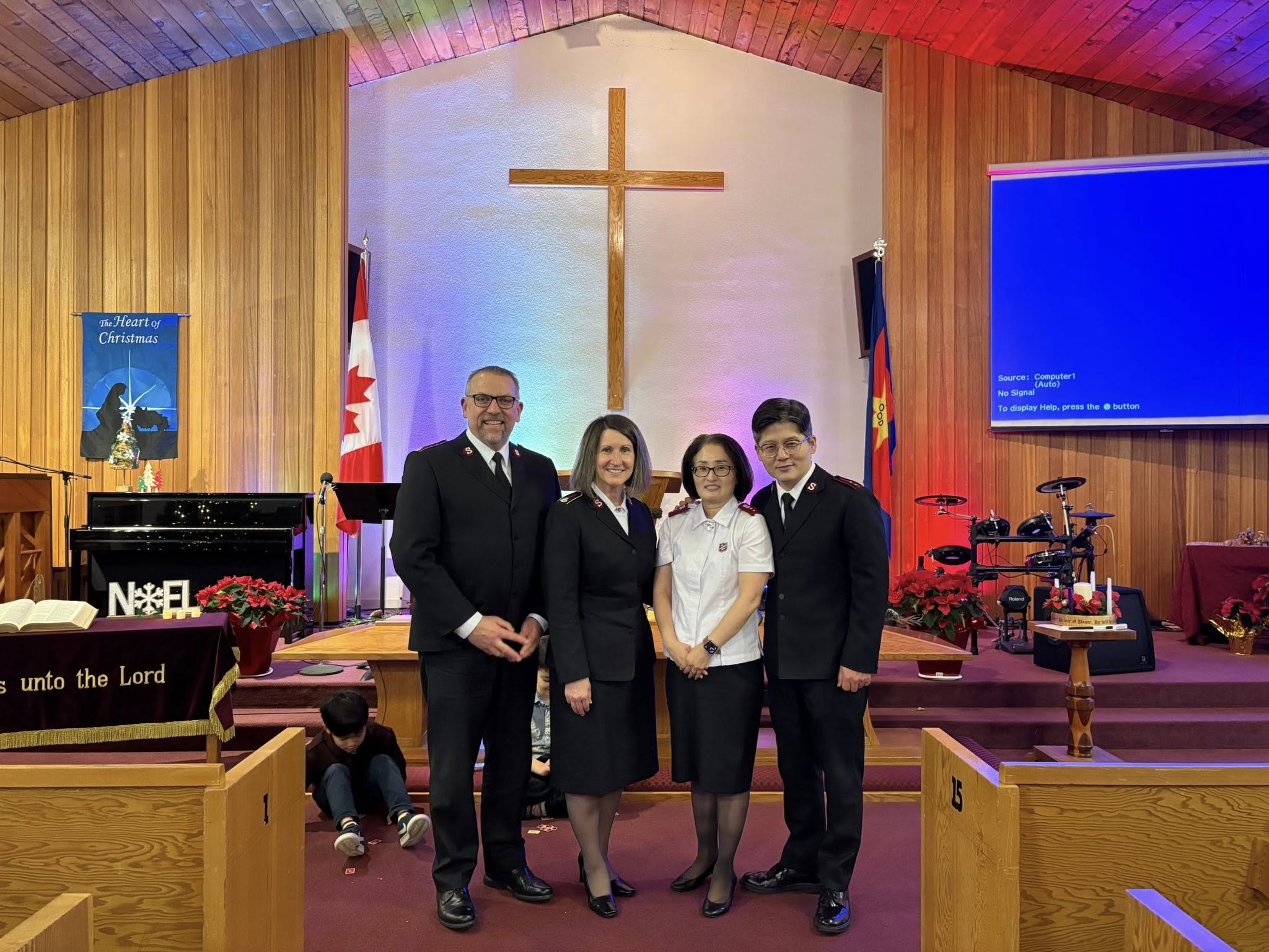 Captains with The Salvation Army leaders