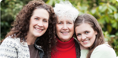 Smiling women